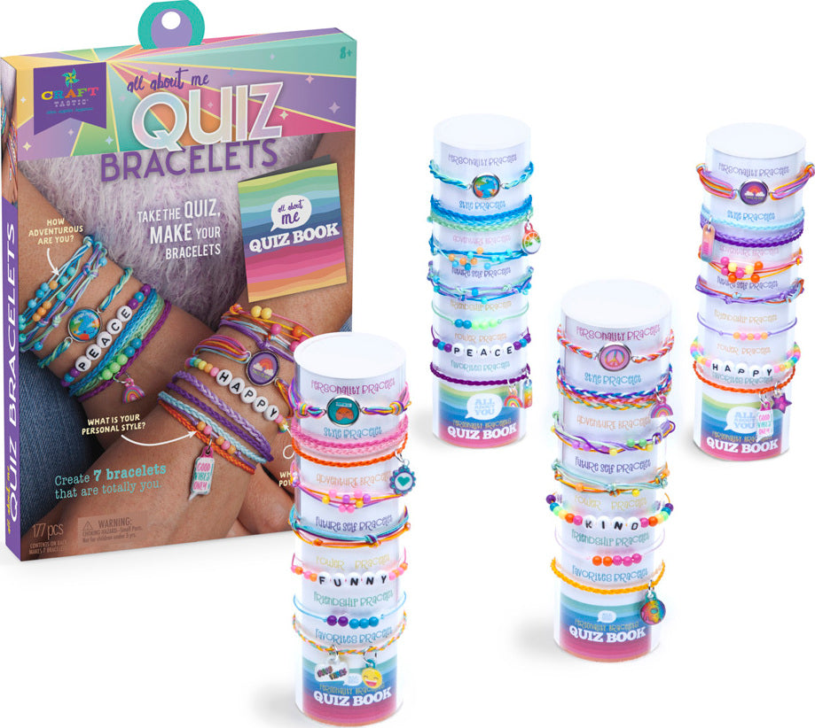 Craft-Tastic® All About Me Quiz Bracelets