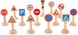 Set Of Traffic Signs & Lights