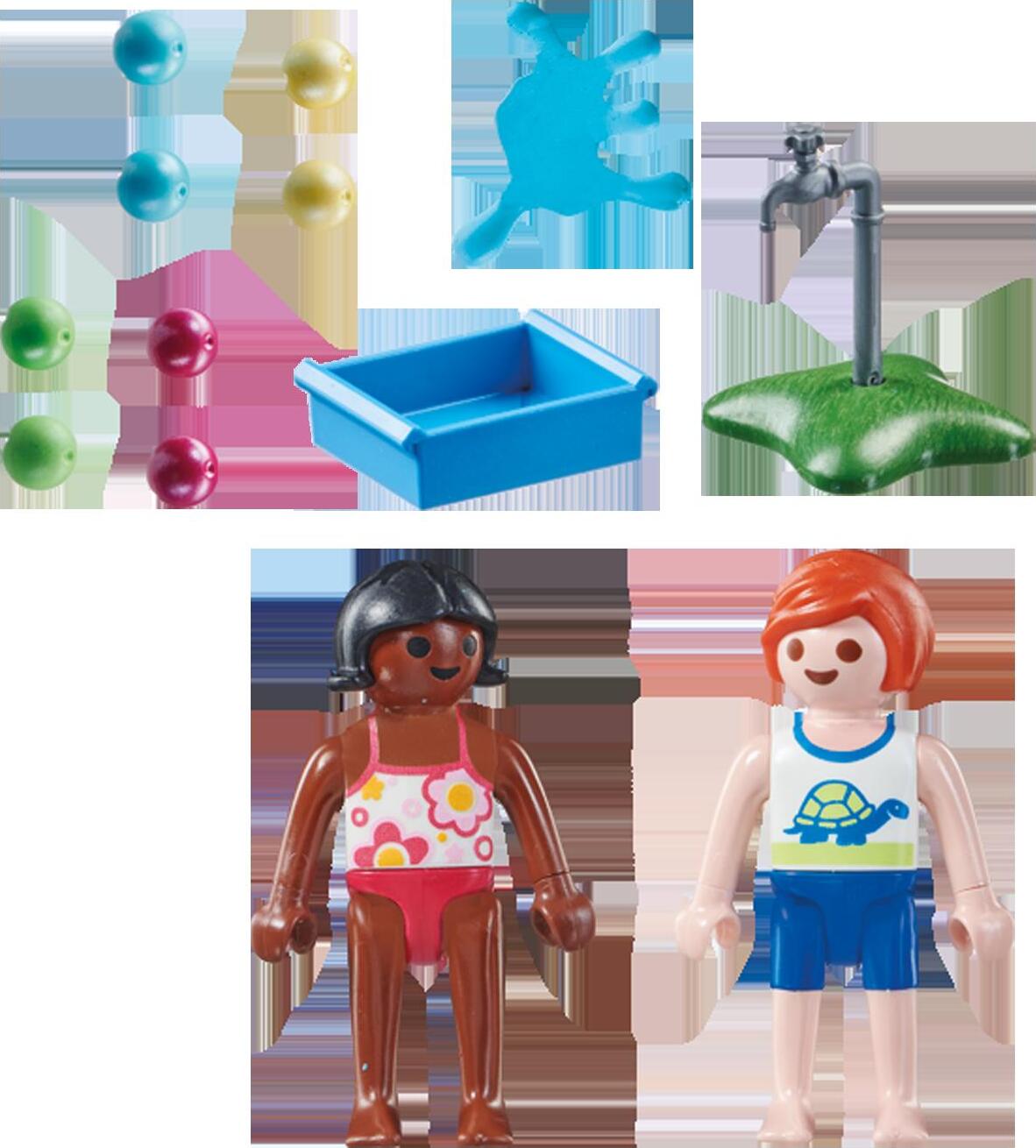 Playmobil Children with Water Balloons