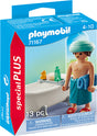 Playmobil Man with Bathtub