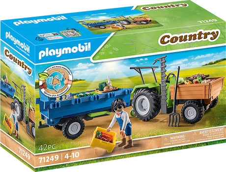 Playmobil Harvester Tractor with Trailer