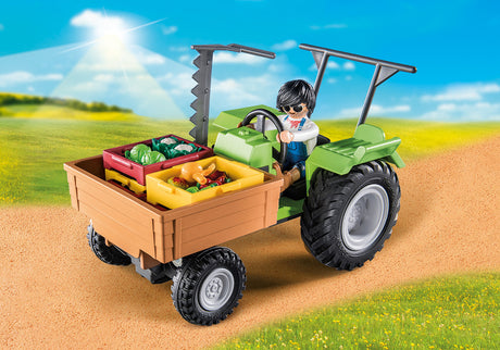 Playmobil Harvester Tractor with Trailer