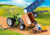 Playmobil Harvester Tractor with Trailer