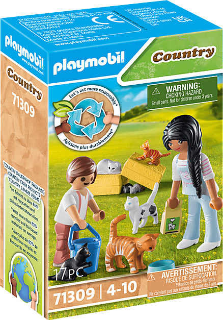 Playmobil Cat Family