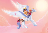 Playmobil Pegasus with Rainbow in the Clouds