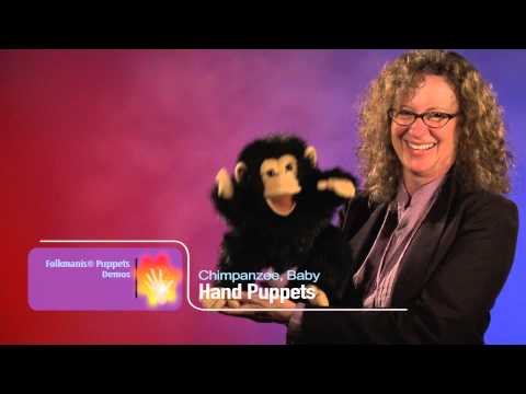 Chimpanzee, Baby Hand Puppet