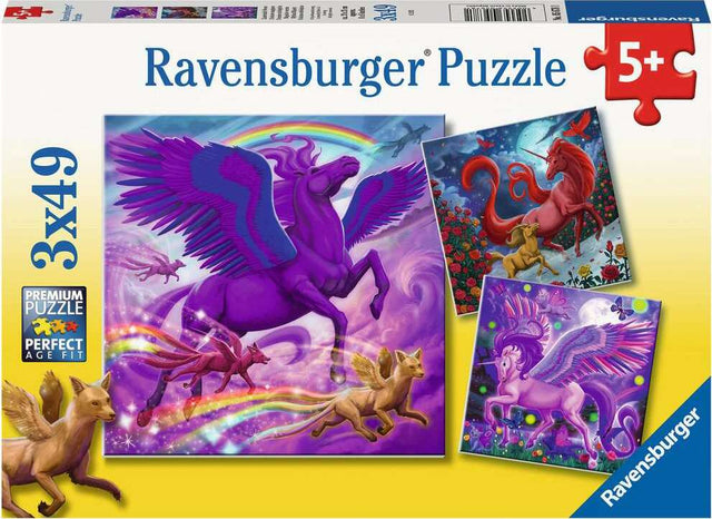 Mythical Majesty (3x49 Piece Puzzle)