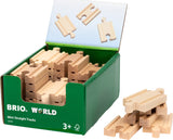 BRIO Mini Straight Tracks (sold individually)