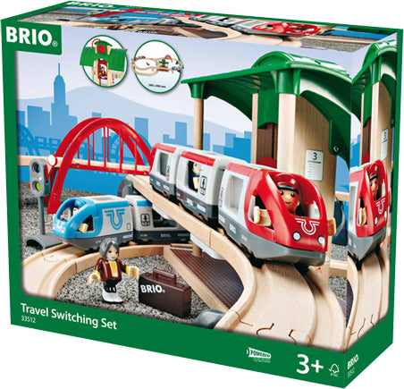 BRIOセット Amazon.com: BRIO Classic Figure 8 Set - 22-Piece FSC-Certified