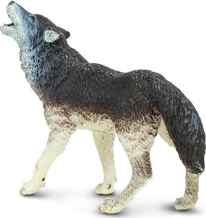 Gray Wolf Toy