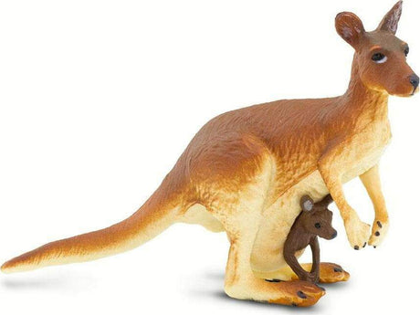 Kangaroo with Baby Toy