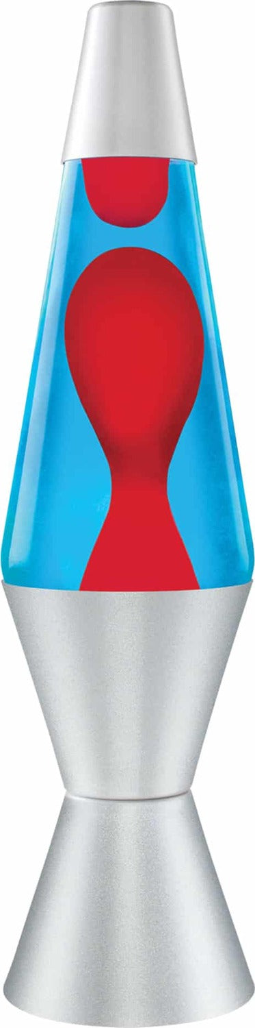 14.5'' LAVA® Lamp Red/Blue/Silver