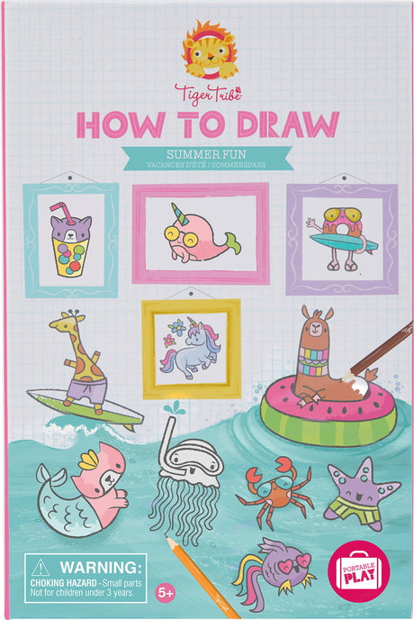 Summer Fun  How To Draw