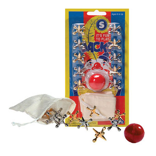 Jacks - The Classic Ball & Jacks game w Metal Jacks – Hopscotch