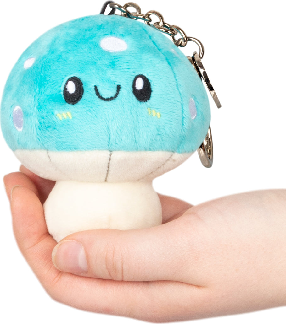 Micro Squishable Turquoise Mushroom