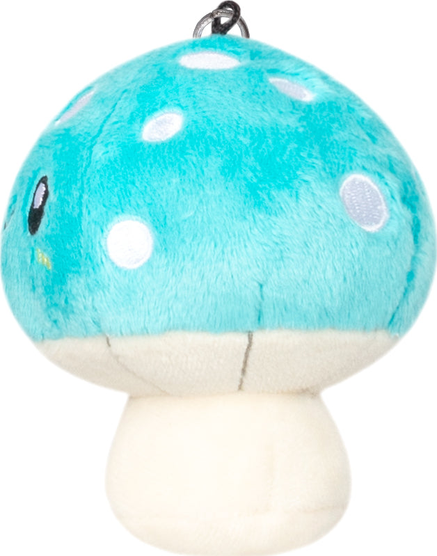 Micro Squishable Turquoise Mushroom