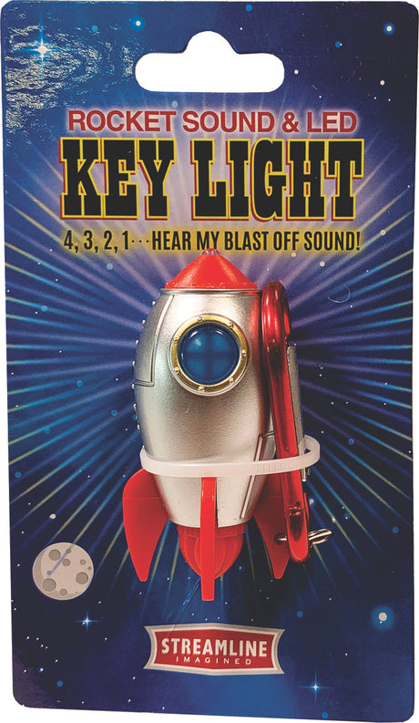 Rocket Sound & Led Light Keyring