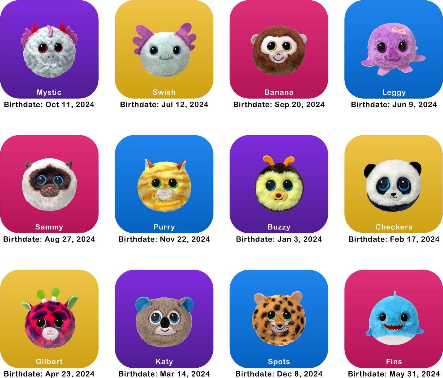 Beanie Bouncers (Banana Monkey) – Hopscotch Toys & Games