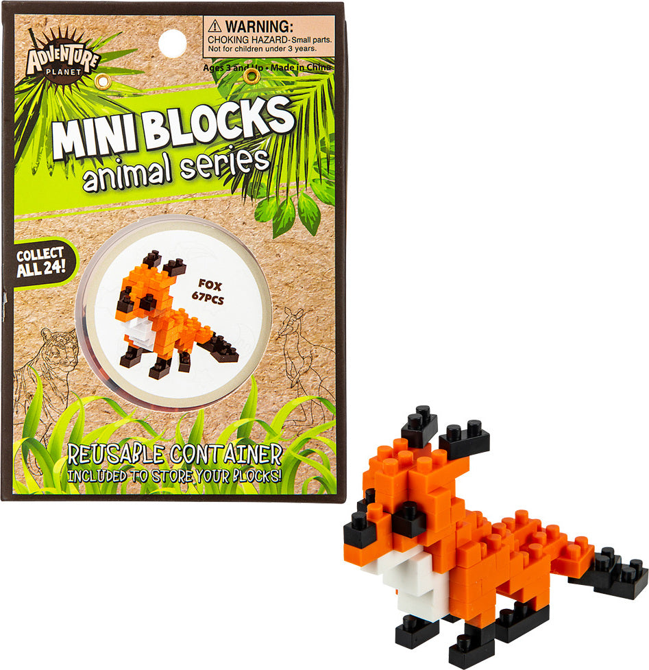 Mini Blocks Fox – Hopscotch Toys & Games
