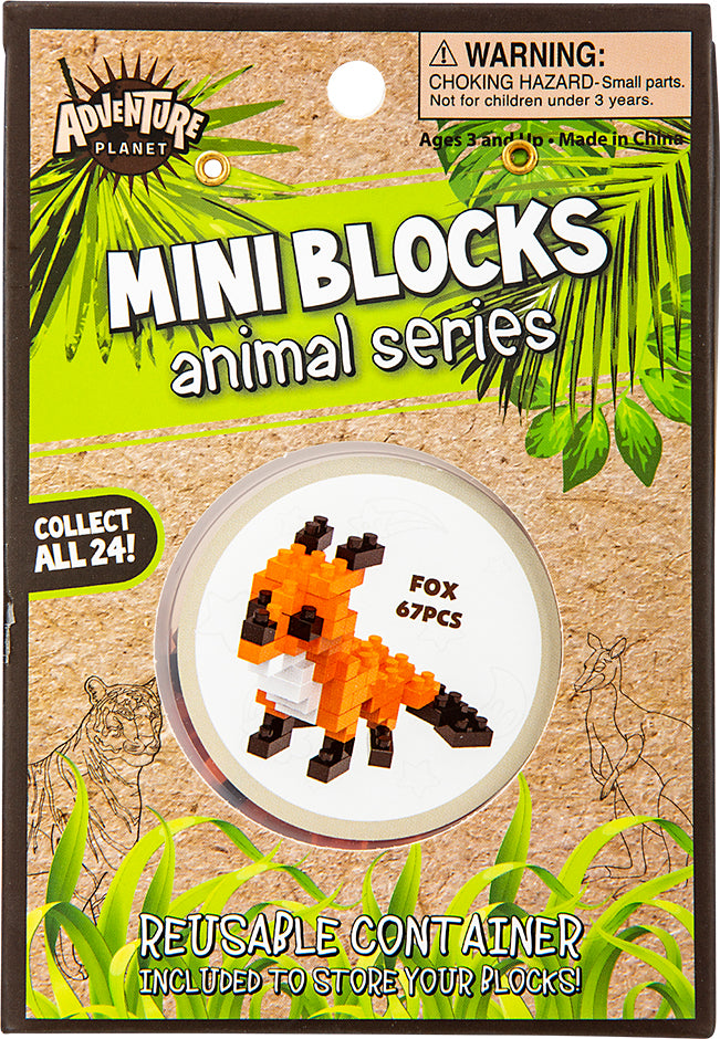 Mini Blocks Fox – Hopscotch Toys & Games
