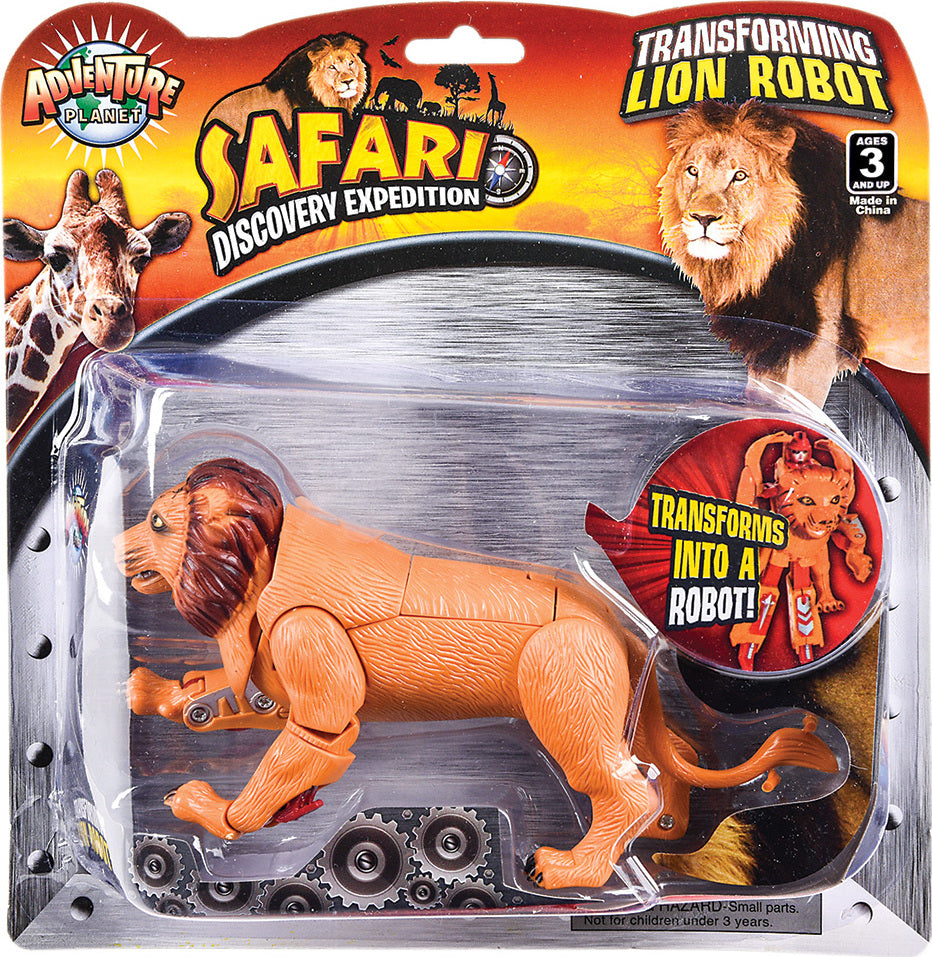 5" Lion Robot Action Figure