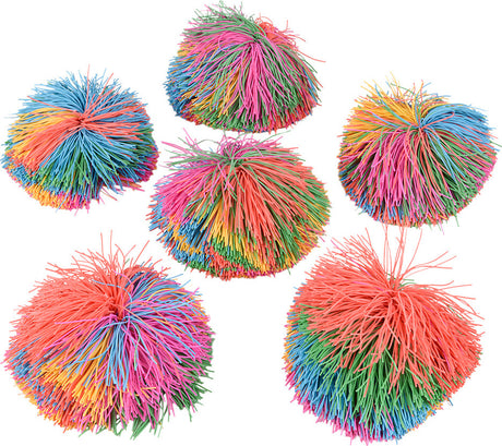 3.5" Rainbow Stringy Ball