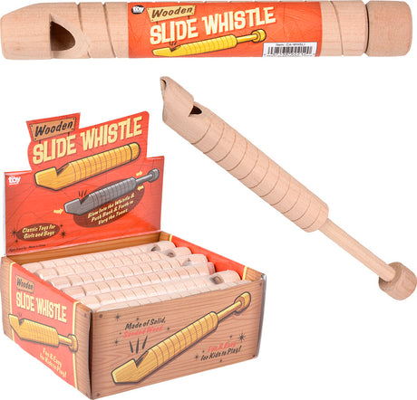 7.5" Wooden Slide Whistle