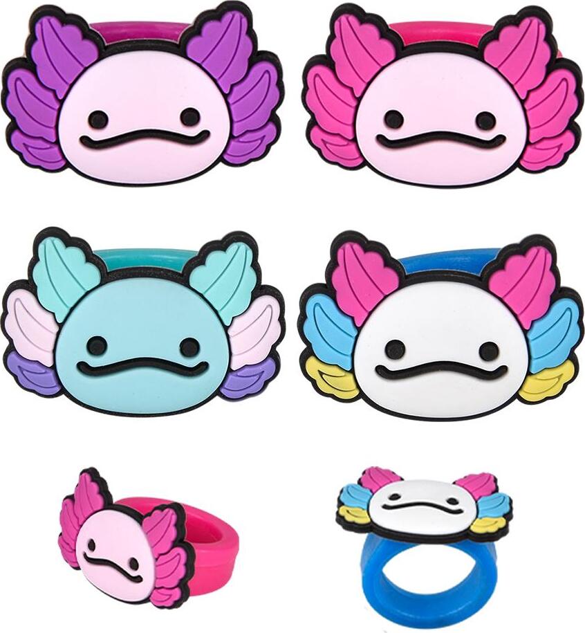 Axolotl Rubber Rings 1.25" (assortment - sold individually)
