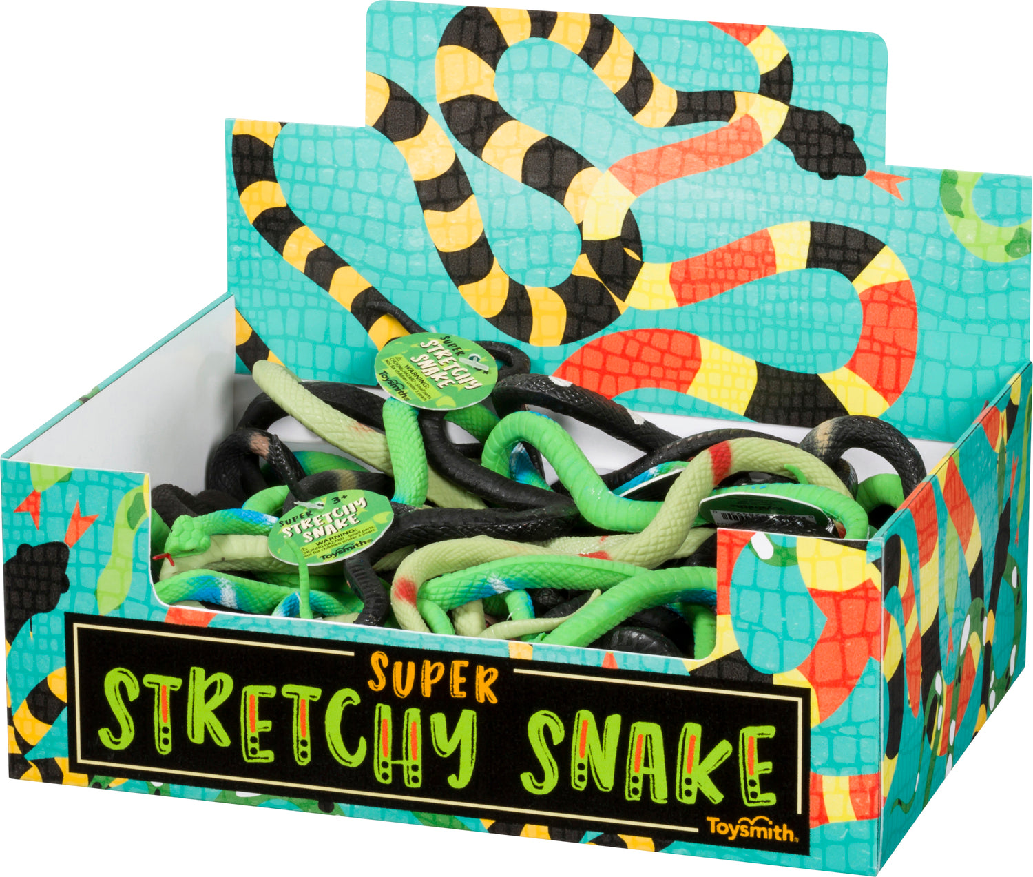 Super Stretchy Snake (Assorted Colors) – Hopscotch Toys & Games