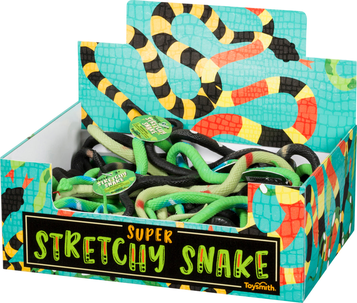 Super Stretchy Snake  (Assorted Colors)