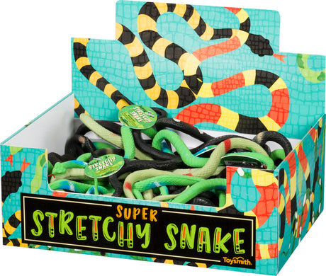 Super Stretchy Snake  (Assorted Colors)