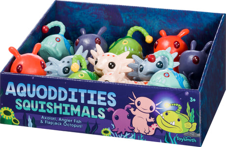 Aquoddities Squishimals  (Assorted)