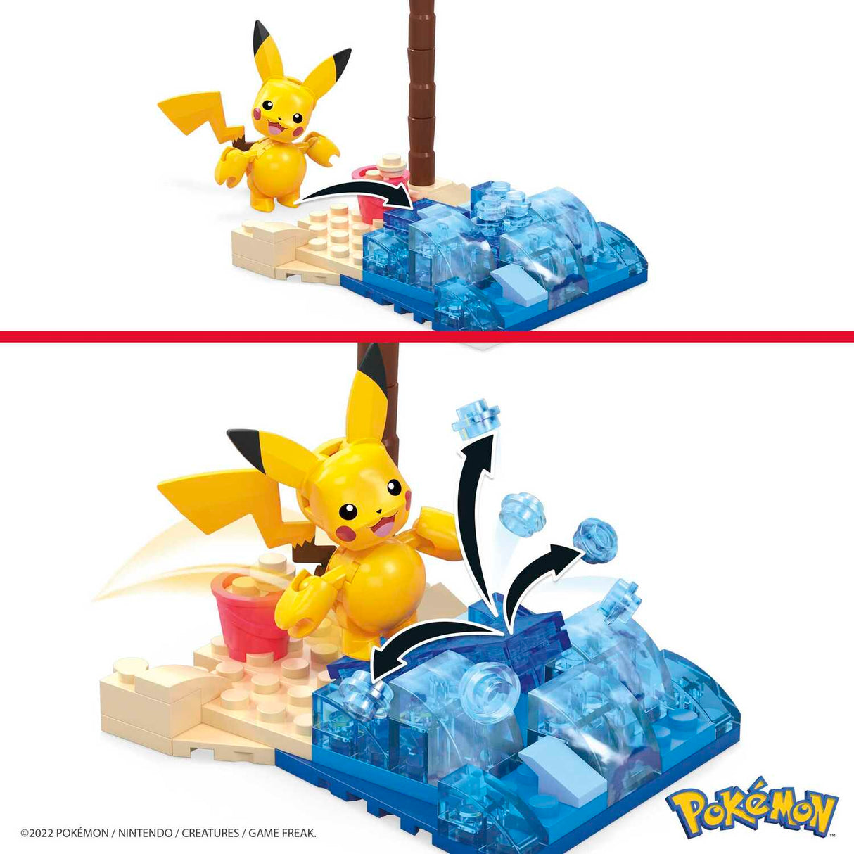 Mega Pokémon Pikachu's Beach Splash 