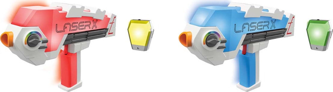 LASER Xのレーザー銃のおもちゃ Amazon.com: LASER X The Original Two Player Laser Tag Gaming Set