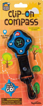 Outdoor Discovery Clip On Compass (Assorted)