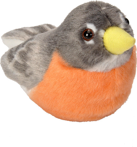 Audubon II American Robin Stuffed Animal - 5"