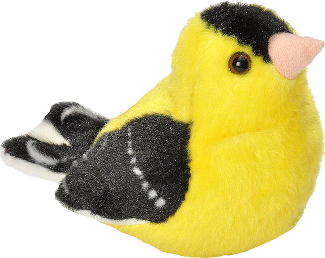 Audubon II American Goldfinch Stuffed Animal - 5"