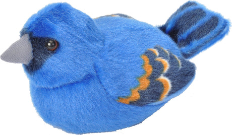 Audubon Ii Blue Grosbeak Stuffed Animal - 5"