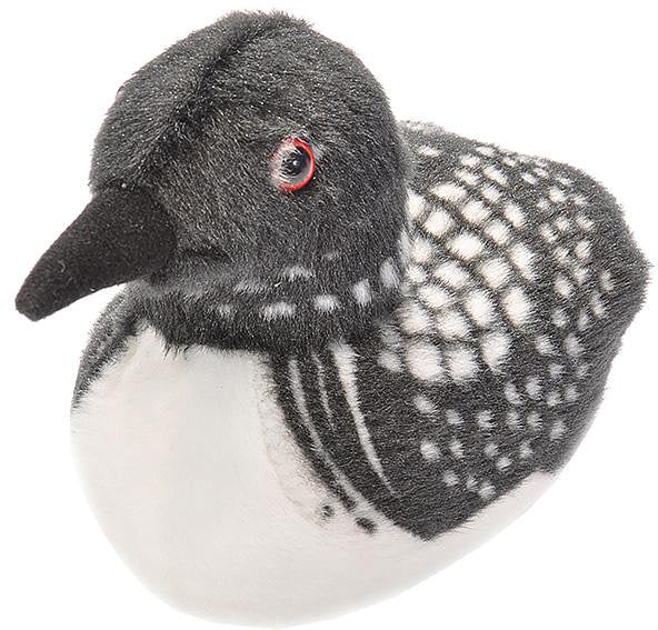 Audubon II Common Loon Stuffed Animal with Sound - 5"