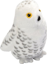 Audubon II Snowy Owl Stuffed Animal with Sound - 5"