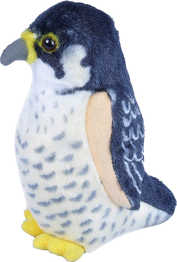 Audubon II Peregrine Falcon Stuffed Animal with Sound - 5"