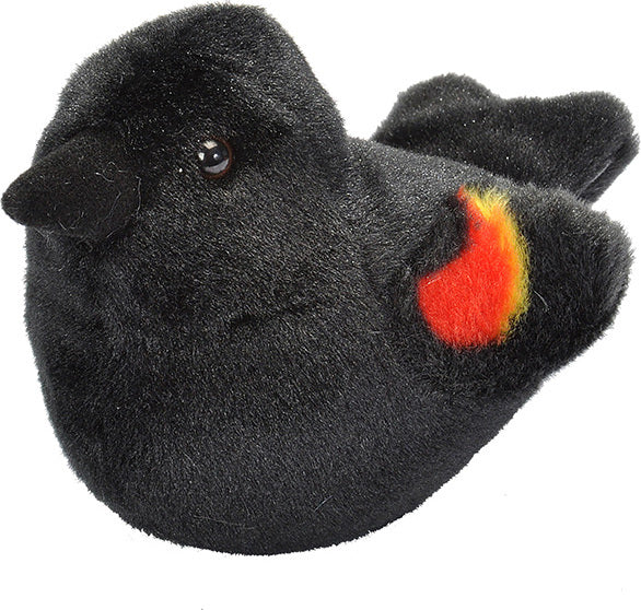 Audubon II Red-winged Blackbird Stuffed Animal with Sound - 5"