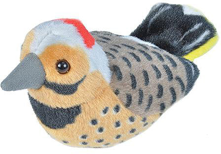 Audubon II Northern Flicker Stuffed Animal with Sound - 5"