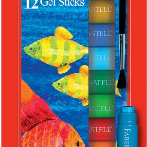 12 ct Gel Sticks with free brush