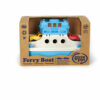 Ferry Boat with Cars (blue & white)
