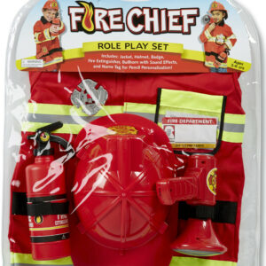 Fire Chief Role Play Costume Set