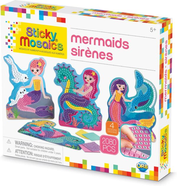 Sticky Mosaics Mermaids
