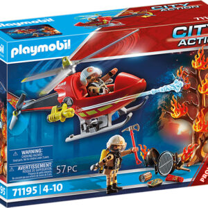 Playmobil Fire Rescue Helicopter