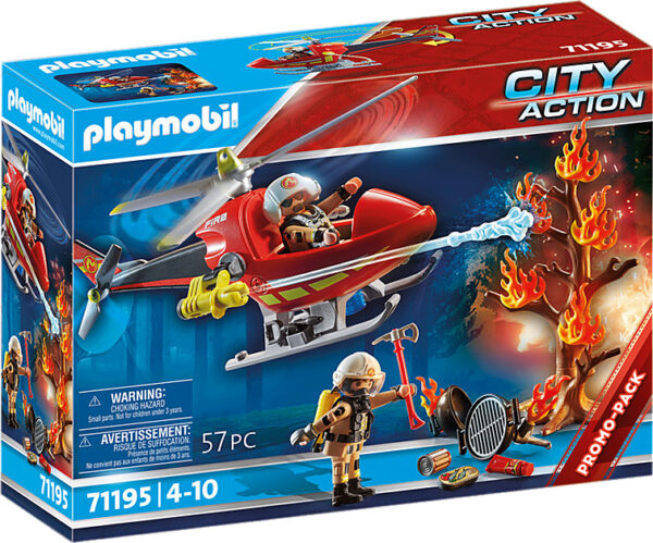 Playmobil Fire Rescue Helicopter