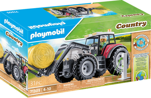 Playmobil Large Tractor with Accessories